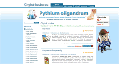 Desktop Screenshot of chytra-houba.eu